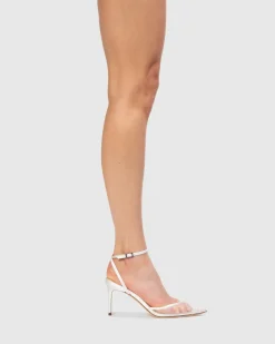 Cara 80 in White Mesh