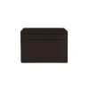Card Case in Tumbled Grain Black