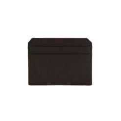 Card Case in Tumbled Grain Black