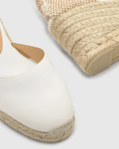 Carina 6 in White Cotton