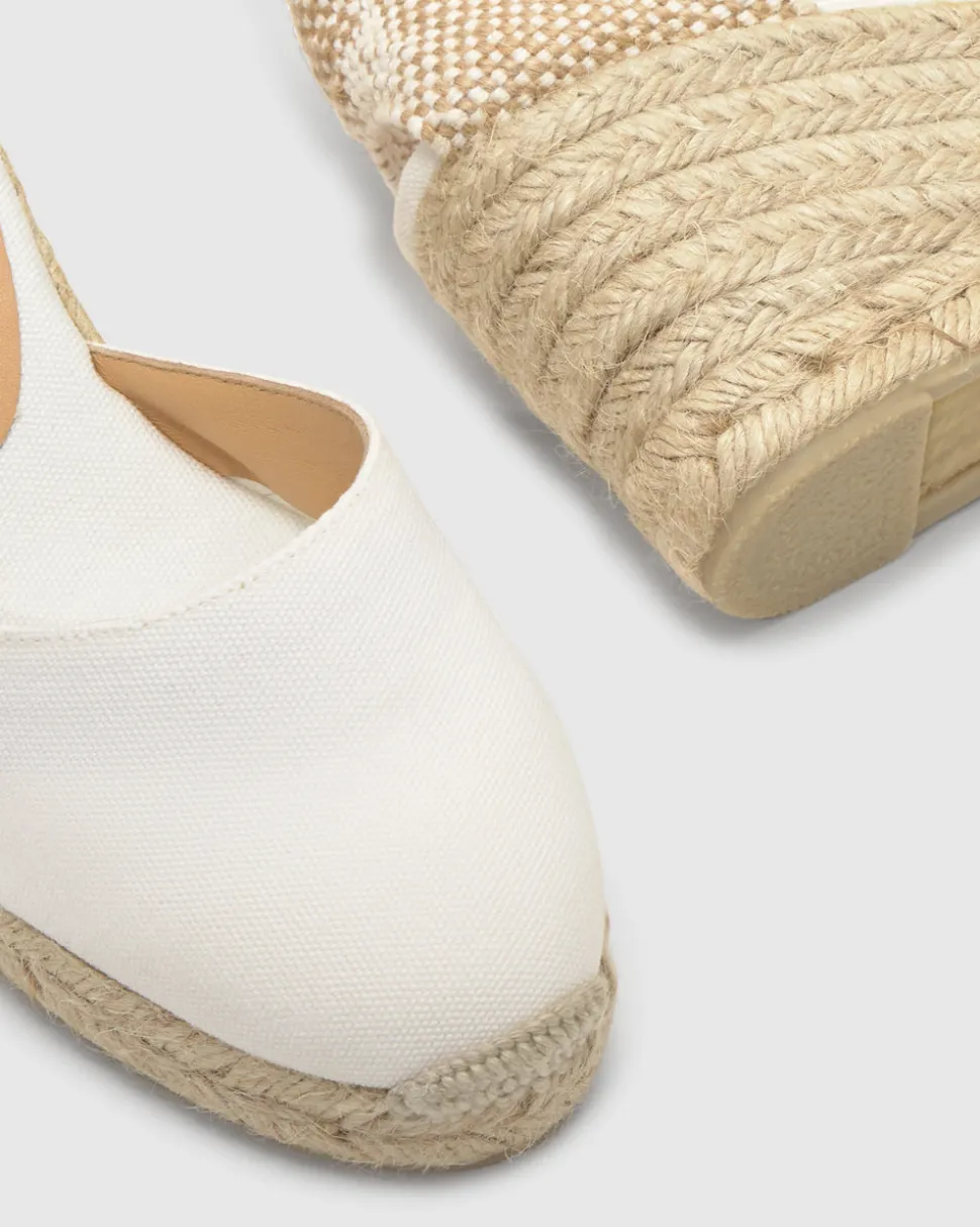 Carina 6 in White Cotton