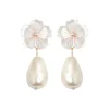 Carlla Earrings in Mother Of Pearl