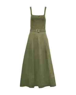 Carmen Dress in Fern