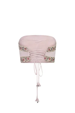Carnation Crop Top in Pink