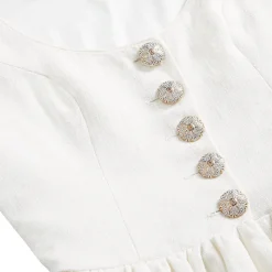 Carolina Dress in White