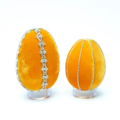 Carrot Crystal Trimmed Egg