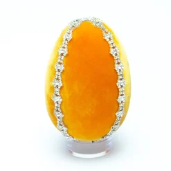 Carrot Crystal Trimmed Egg