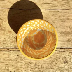 Casa Amarilla Mini Bowl with Hand-painted Designs