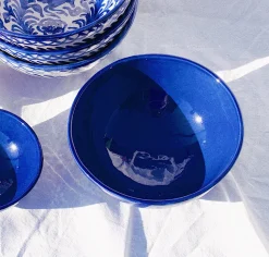 Casa Azul Medium Bowl with Blue Glaze