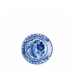 Casa Azul Mini Plate with Hand-painted Designs