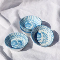 Casa Celeste Mini Bowl with Hand-Painted Designs