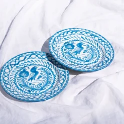Casa Celeste Salad Plate with Traditional Designs