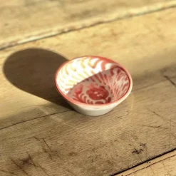 Casa Coral Mini Bowl with Hand-painted Designs
