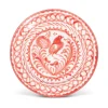 Casa Coral Salad Plate with Traditional Designs