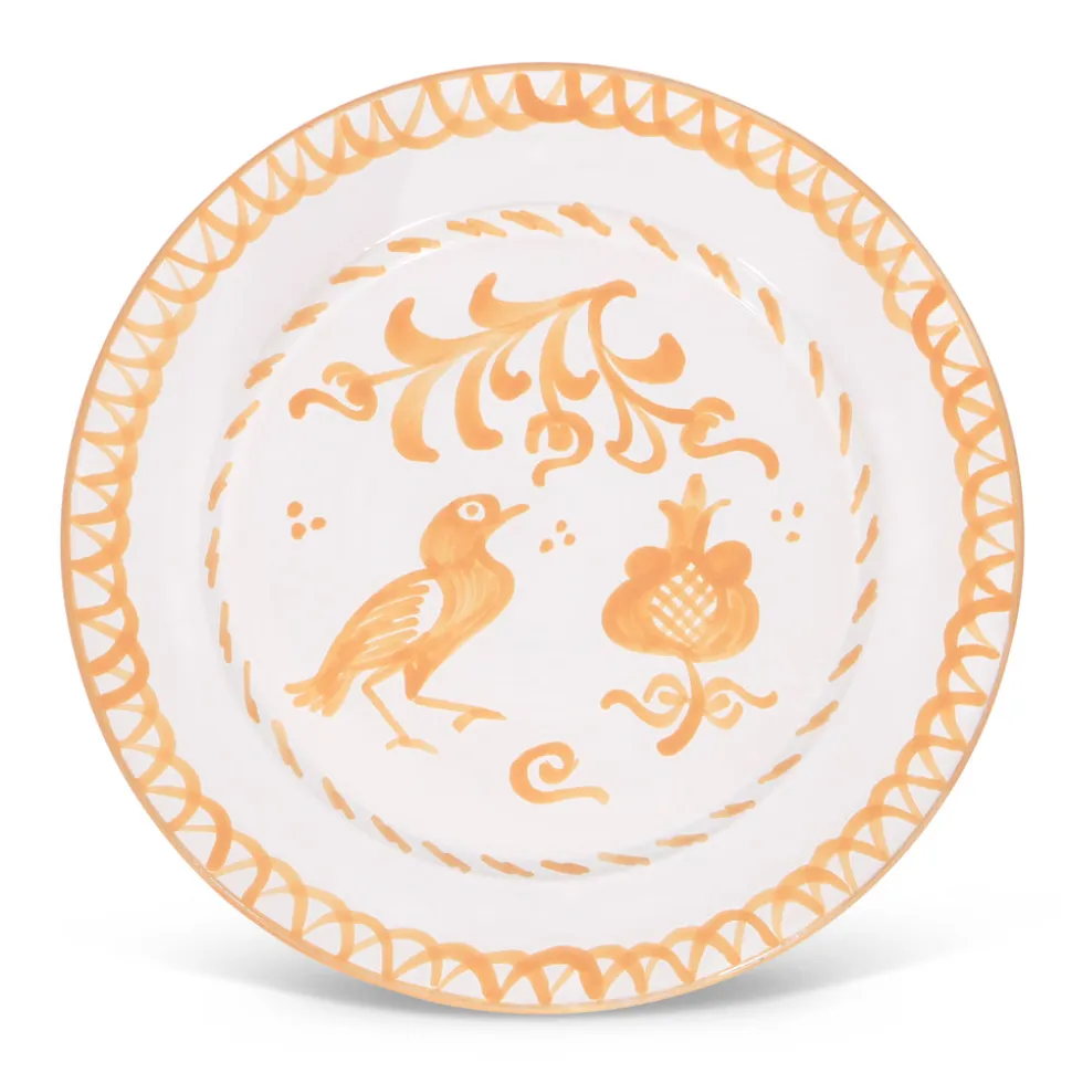 Casa Melocoton Dinner Plate with Traditional Designs