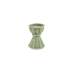 Casa Sage Green Short Candlestick