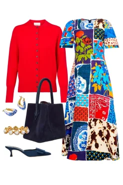 Casey Dress in Nightingale