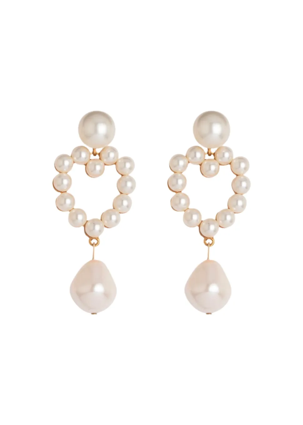 Casey Earrings in Pearl
