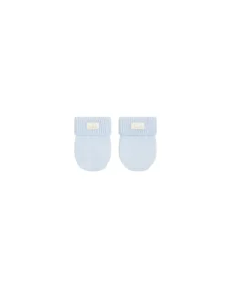 Cashmere Mittens in Blue