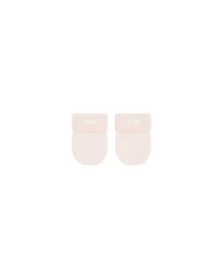 Cashmere Mittens in Pink