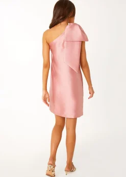 Cassie Dress in Blush Mikado