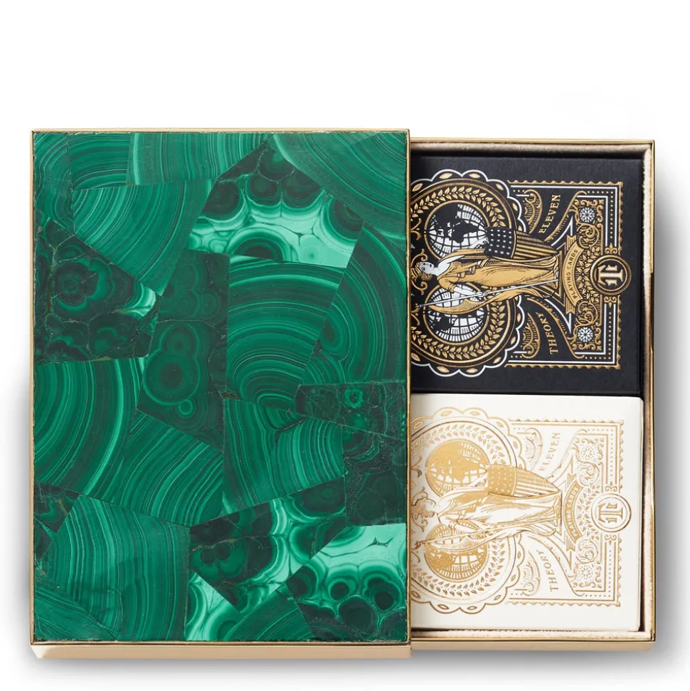 Cassiel Mosaic Card Set in Malachite