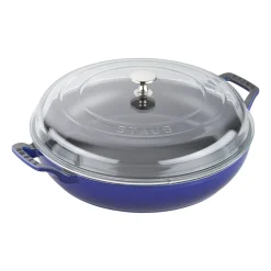 Cast Iron Braiser With Glass Lid