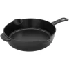 Cast Iron 8.5-inch Traditional Deep Skillet in Black