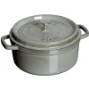 Cast Iron 5.5-qt Round Cocotte in Graphite Grey