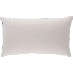 Castanet Embroidery Pillow in Chambray