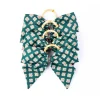 Castleton Napkin Rings in Green, Set of 4