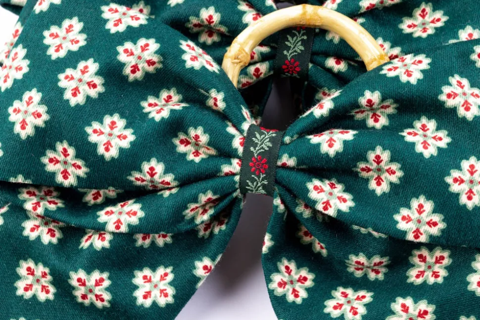 Castleton Napkin Rings in Green, Set of 4