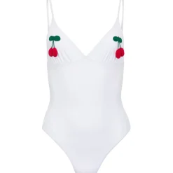 Catherine in White with Cherries