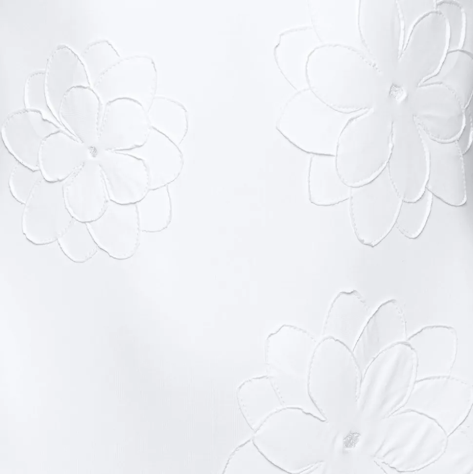 Catherine One-Piece With Floral Appliqués