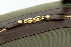 Cavalier III No. 98 Duffel Bag in Twill and Vintage Leather