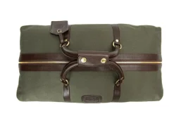 Cavalier III No. 98 Duffel Bag in Twill and Vintage Leather