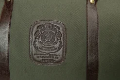 Cavalier III No. 98 Duffel Bag in Twill and Vintage Leather