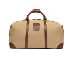 Cavalier III No. 98 Duffel Bag in Twill and Vintage Leather