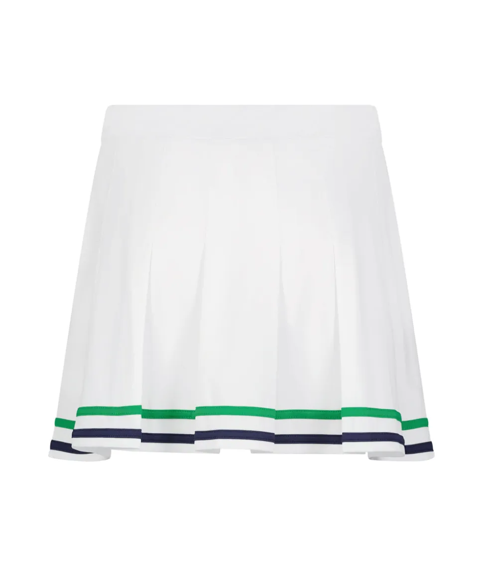 C&C Pleated Skort in White