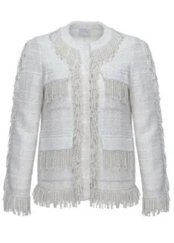 Cecile Jacket White Tweed