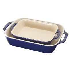Ceramic Rectangular Baking Dish Set, Set of 2