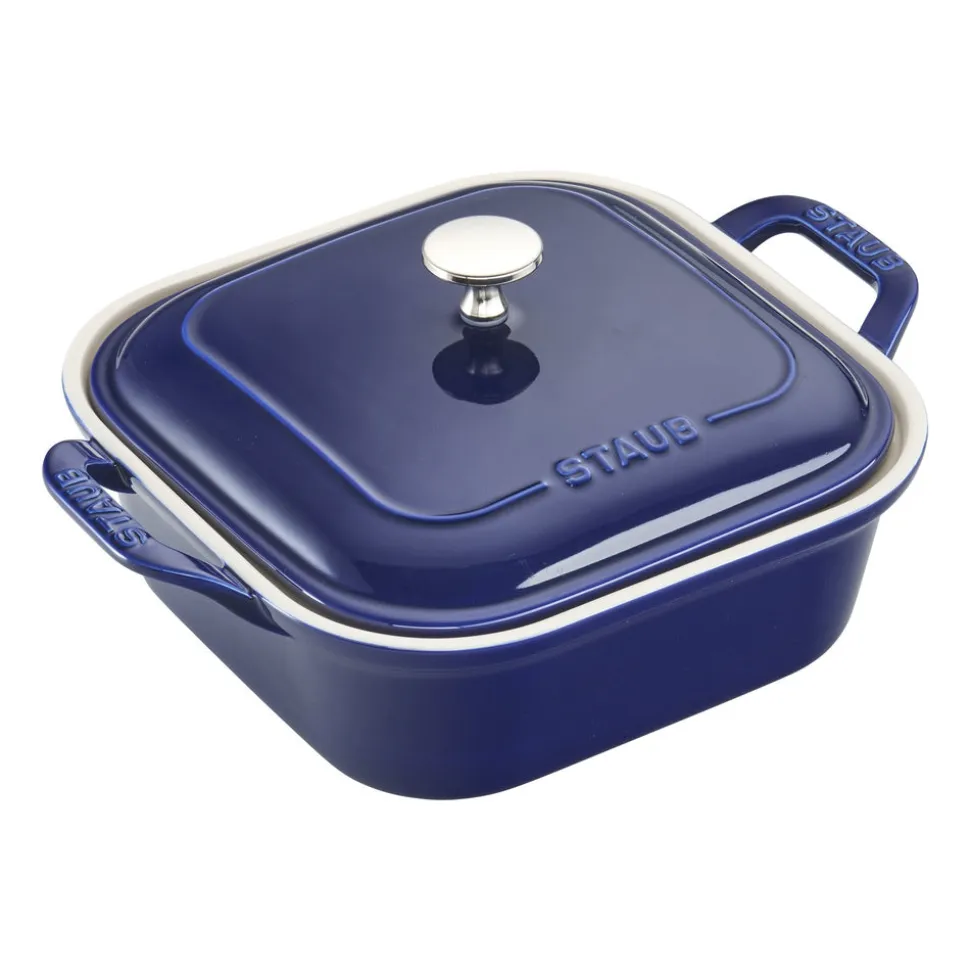 Ceramic Square Covered Baking Dish
