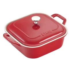 Ceramic Square Covered Baking Dish
