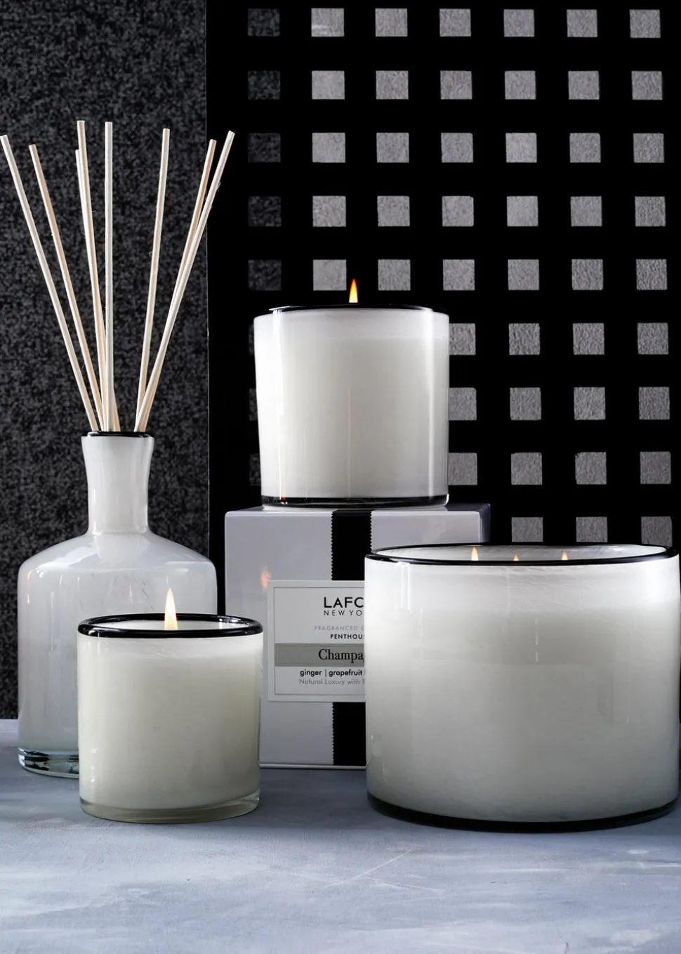 Champagne Candle