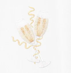 Champagne Celebration Hand Towel
