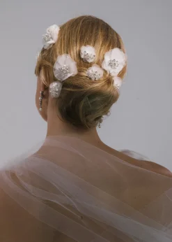 Chantrell Bobby Pin Set in Cream