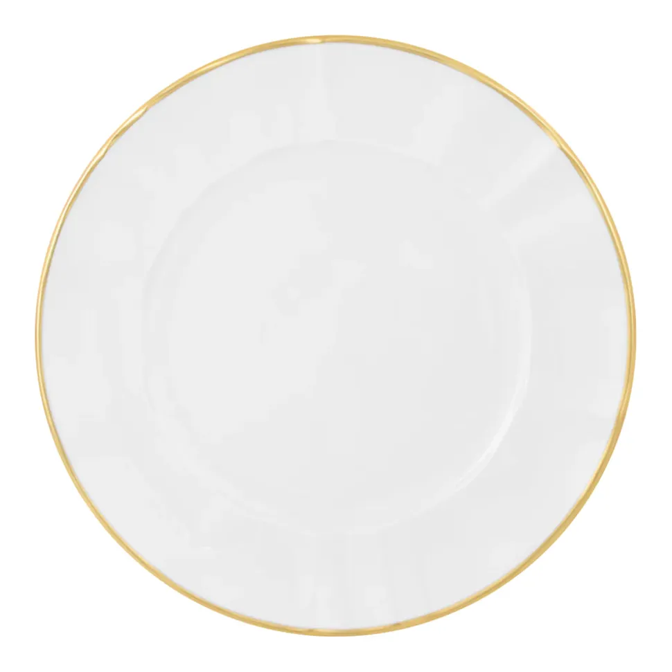 Charger in White/Gold