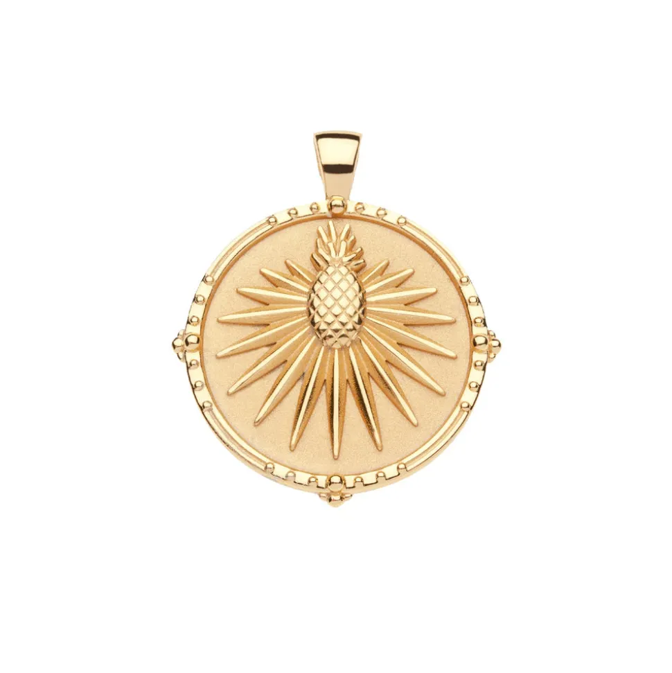 Charleston JW Original Pendant Coin Necklace