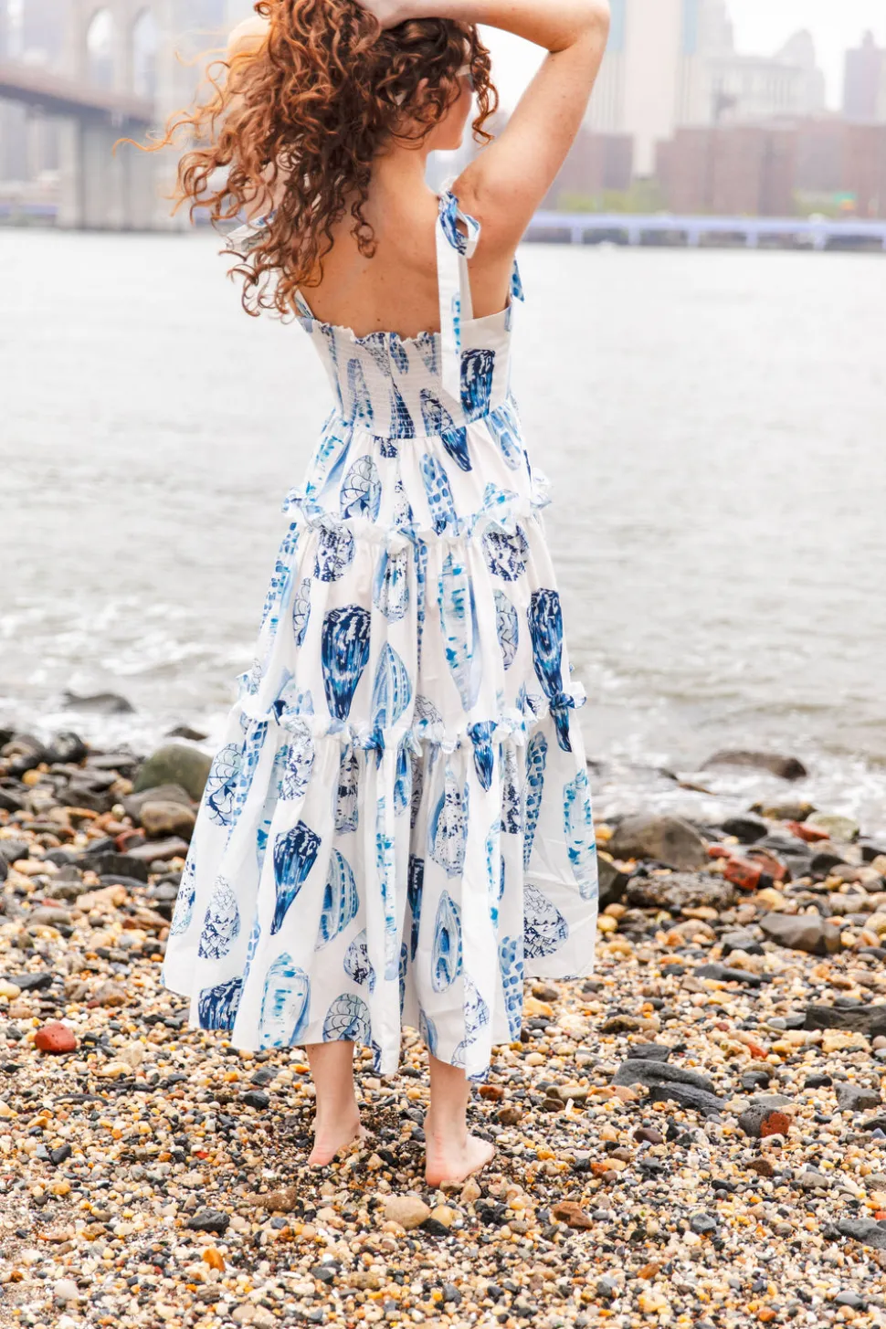 Charlotte Dress In Coquina
