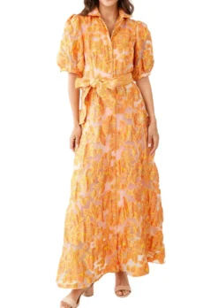 Charlotte Gown Orange Blossom Organza